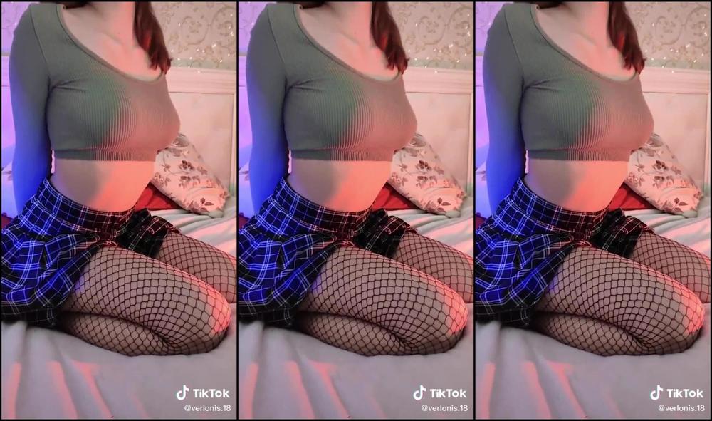 Tiktok Girl Challenge Bigtits Up And Down Verlonis - 2160P