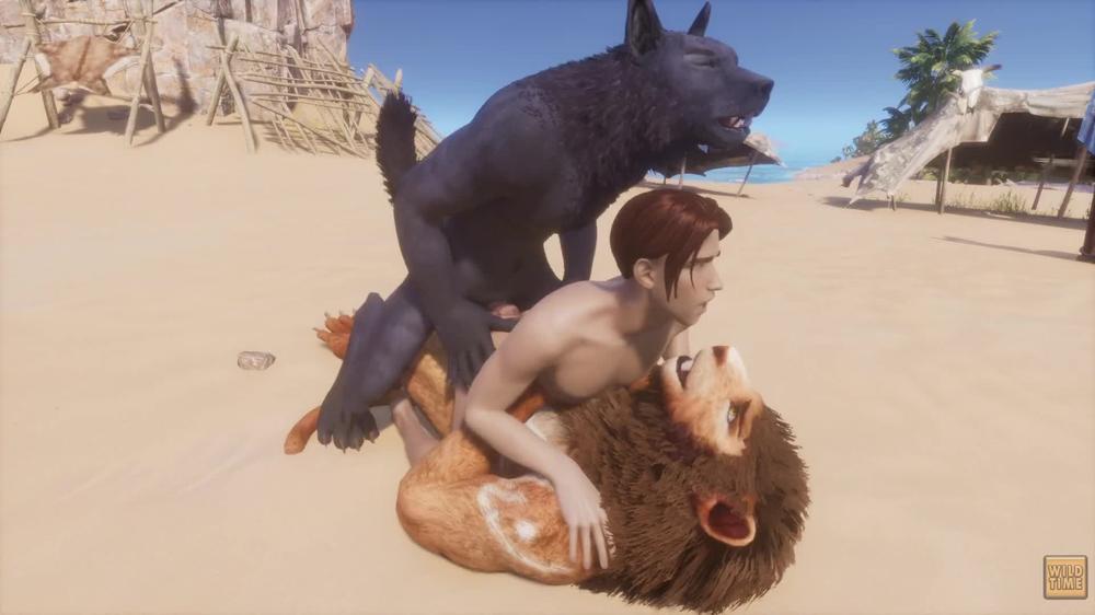 Wild Life / Gay Furrie Gangbang