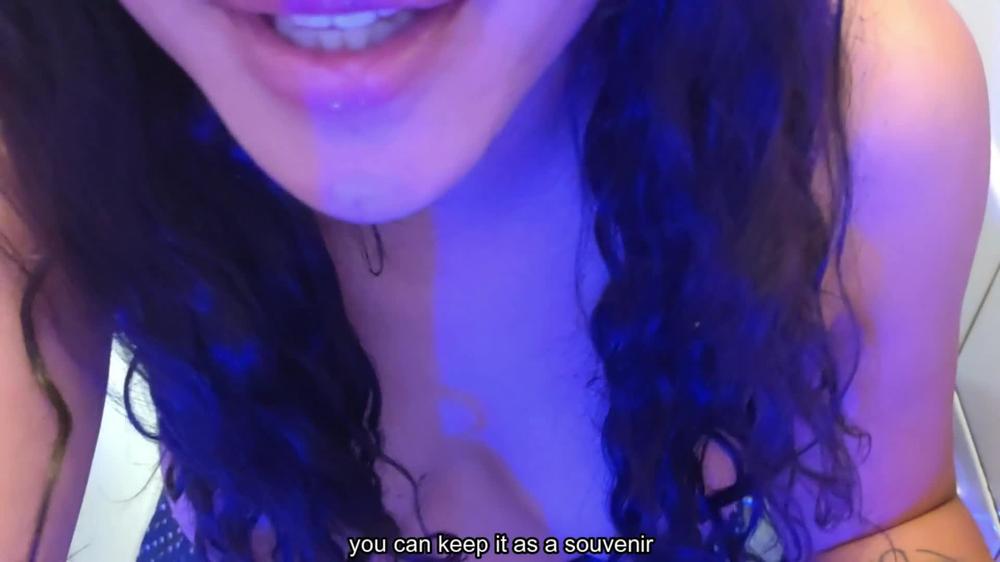 I fuck you quickly in the toilet - POV VIRTUAL SEX