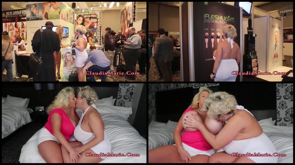 Claudiamarie 13 01 16 Claudia Marie And Kayla Kleevage 2013 Aee Show