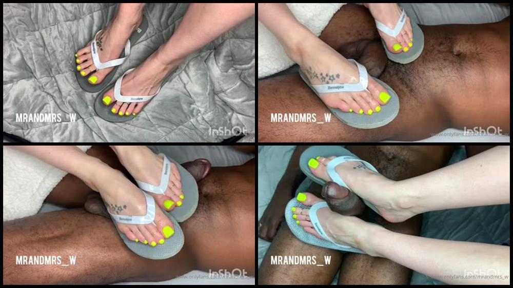 Mrandmrs W 24 04 2022 2434669007 16 Min Custom I Had Fun Making Neon Yellow Cummy Toes