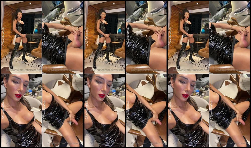 Robertacortes 22 12 2020 1500663853 Latex Domination Whit Latex Boots Domination Deep Throat Cho King Worship Punishment