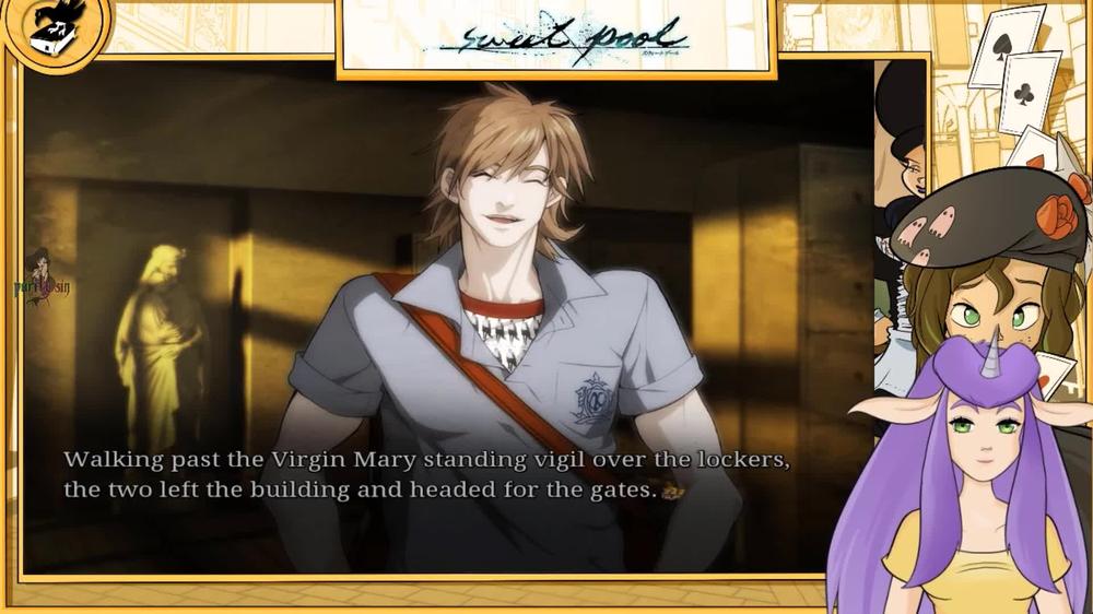 Let's Play Sweet Pool Uncensored Yaoi visual novel Part 1