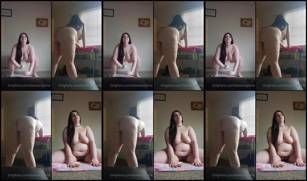 Bbwlaceylane 21 05 2020 340513990 14 Mins 44 Sec Part Of My Morning Night Stretching Routine A Paid Request