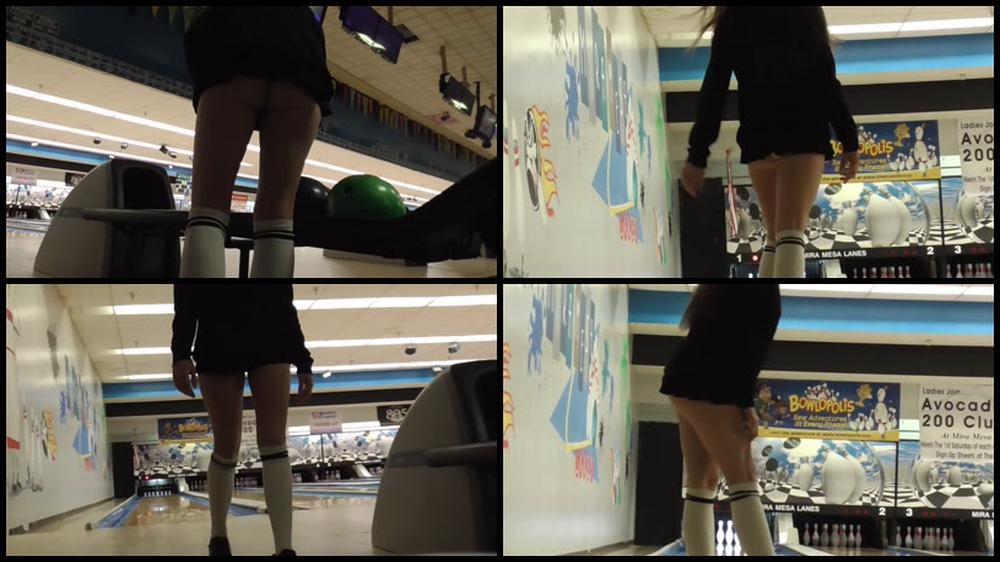 Bowling Upskirt