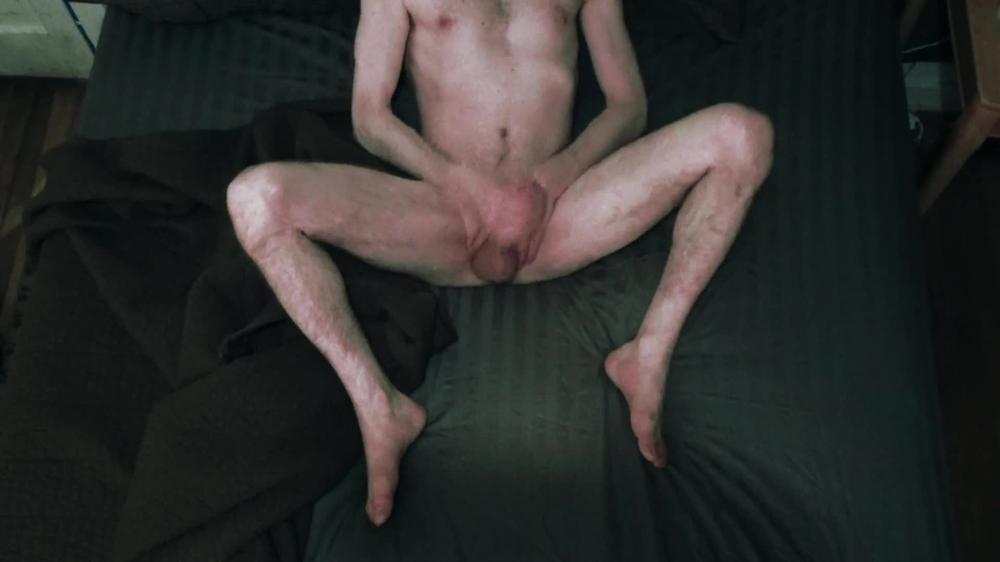Dave wakes up horny in bed & Jerks Off! Hot guy Breathing Heavy and Moaning as he Masturbates & Cums