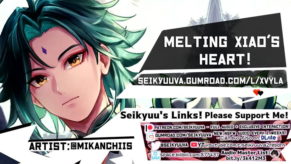 Genshin Impact R-18 ASMR Melting Xiao's CUTE TSUNDERE Heart! Art: twitter @mikanchiis