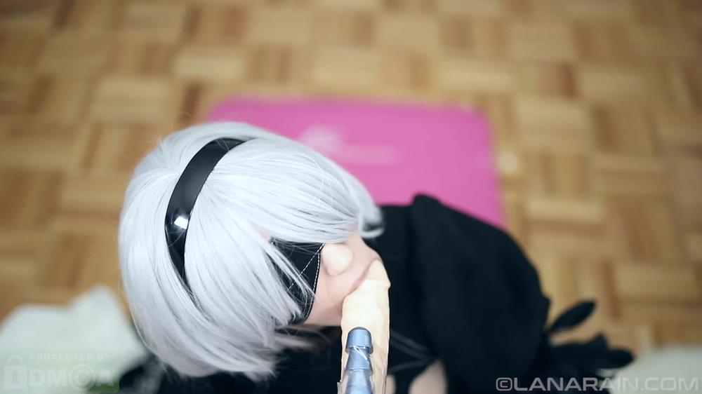 [Manyvids.Com] Lana Rain - 2B Of Nier Automata Pov Face Fucked