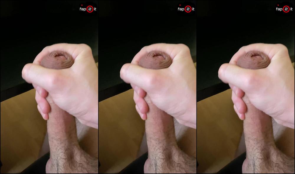 Close up Cock Cumming Big Load while Guy Moaning Loud & Dirty Talk - fap2it