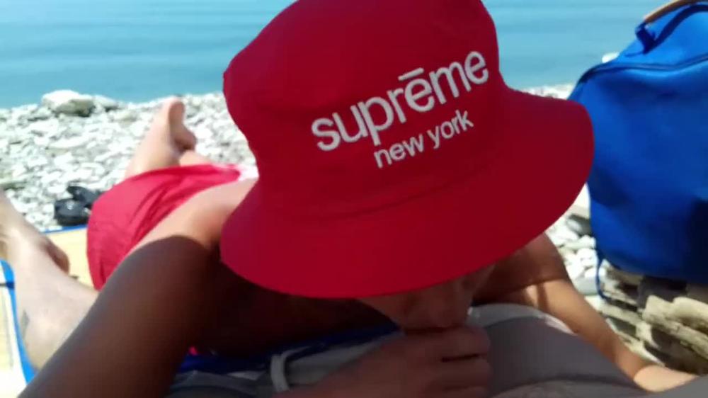 Public sex nudists: Pissing, Teasing, Blowjob and sperm in mouth
