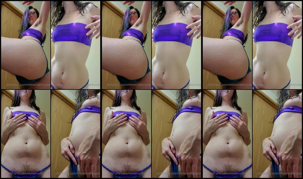 Minervahirsute 08 06 2020 408017974 What Do You Think Of My Bikini I Made It I X27 M Not Sure How Much Swimming I Can Do