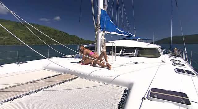 Olivia La Roche - Chiara Fucking At Yacht