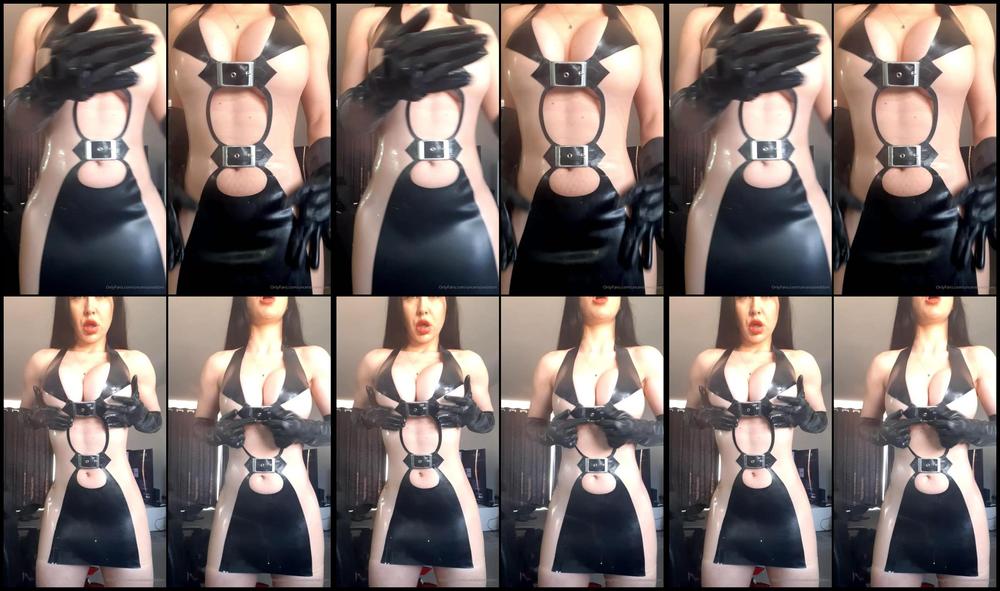 Uncensoreddom 15 04 2020 236434635 Latex Cut Out Tease Getting It All Shiny