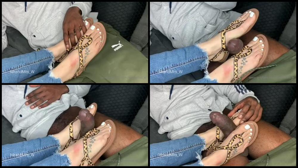 Mrandmrs W 05 02 2022 2353534519 Part 2 6 Footjob With Cummy Sandals