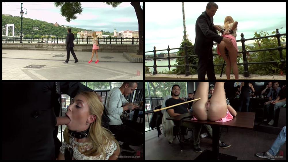 2016  Publicdisgrace Com Kink Com  Busty Blonde Public Double Penetration Pt 1