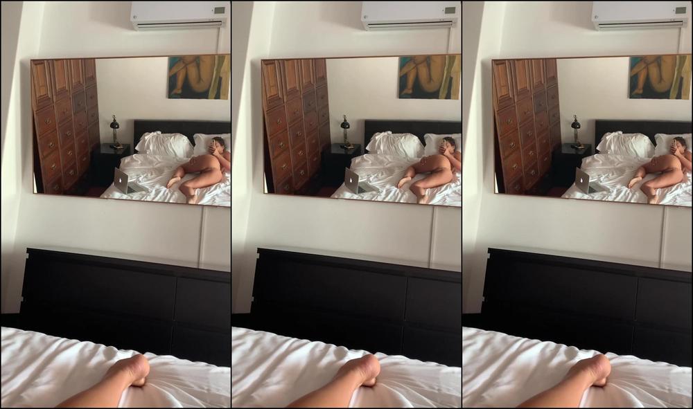 Masturbation with MASSIVE MIRROR - trailer