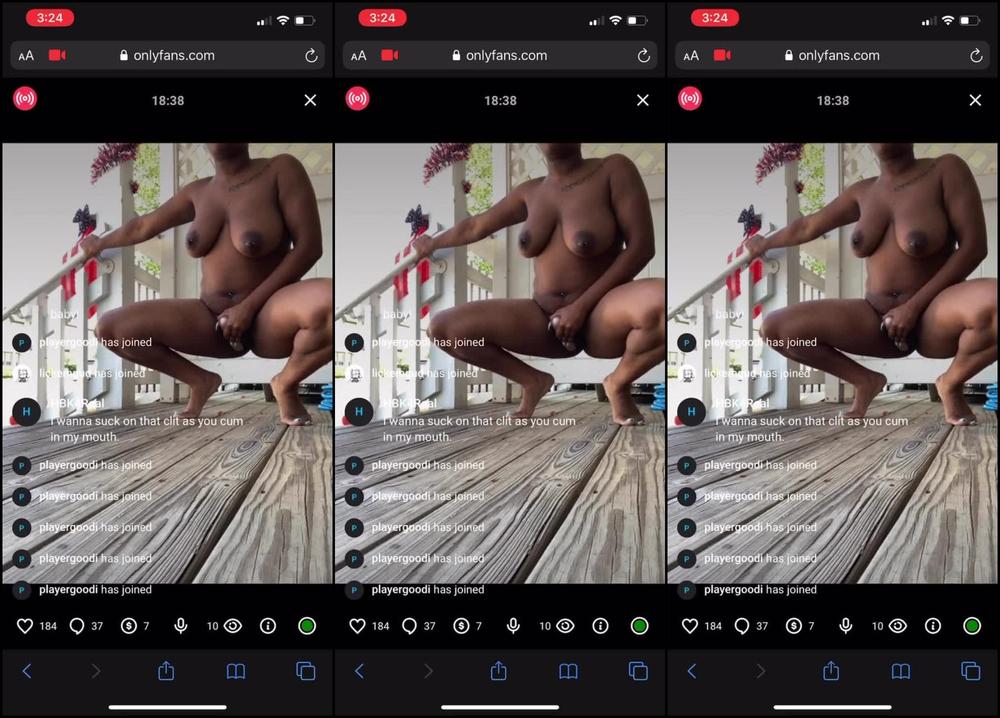 Tessa Tasty Live OnlyFans Leak (No Audio)