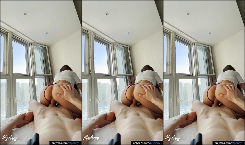 Woke up and fucked a sleepy girlfriend with his dick POV