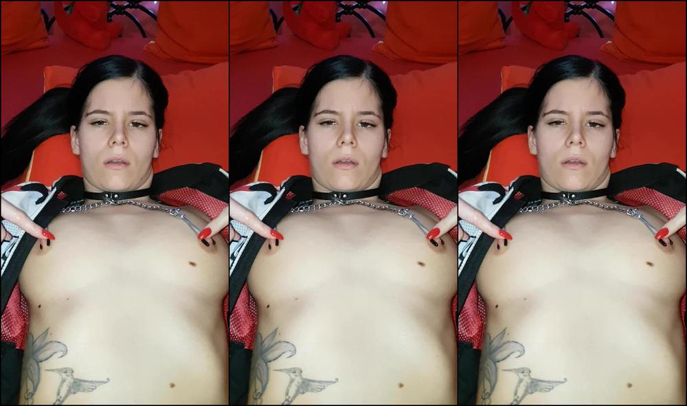 Strawberrycamgirl Leather Jacket Boots And Squirt Orgasm