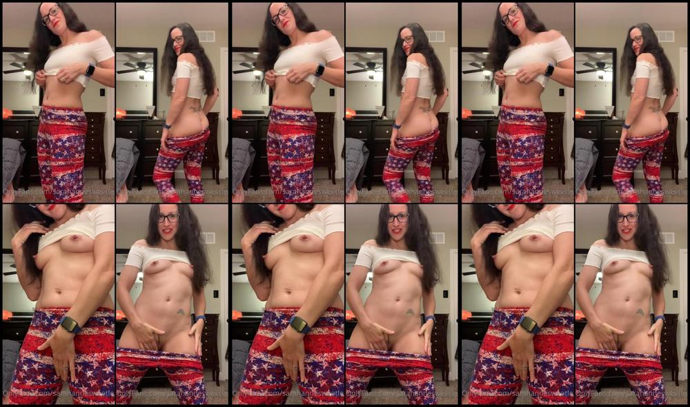 Sarahannesweetie1 04 07 2021 2153587012 Happy 4Th Of July To Those Who Are Celebrating Today Did A Little Strip Trade Last Night