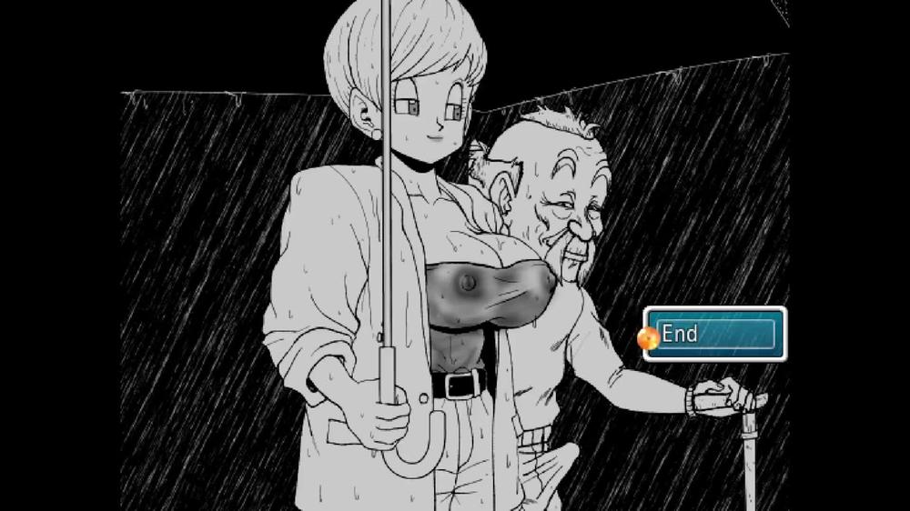 Kamesutra DBZ Erogame 8 Under the Rain