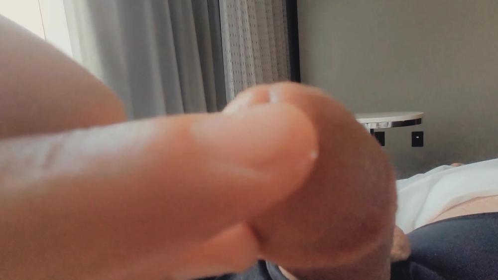 Hotel Fun Jerking off with Sexy Voice and Moaning
