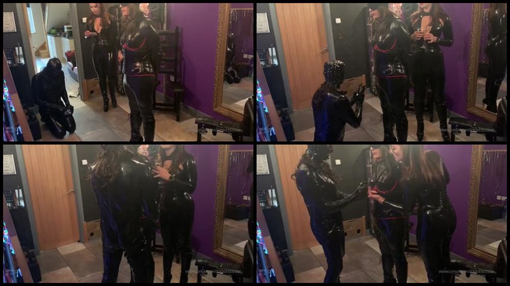 Gynarchygoddess 05 09 2019 57740484 Rubber Shine And Tease With Goddess Roxy And Trixie Bi Crossdressing Forcedfeminisatio