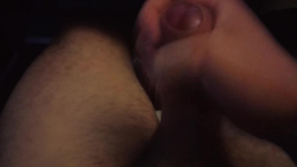 Solo Male Stroking His Thick Cock, Groaning & Huge Cumshot