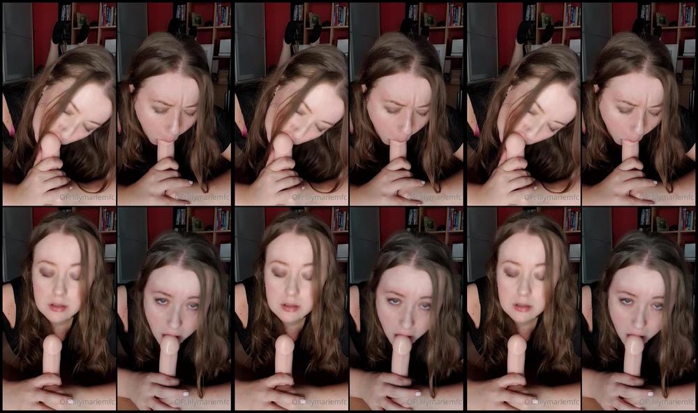 Lilymariemfc 25 07 2020 591446185 I Hope You Enjoy This Little Blowjob Video I Made For You Guys I X27 M Sorry You