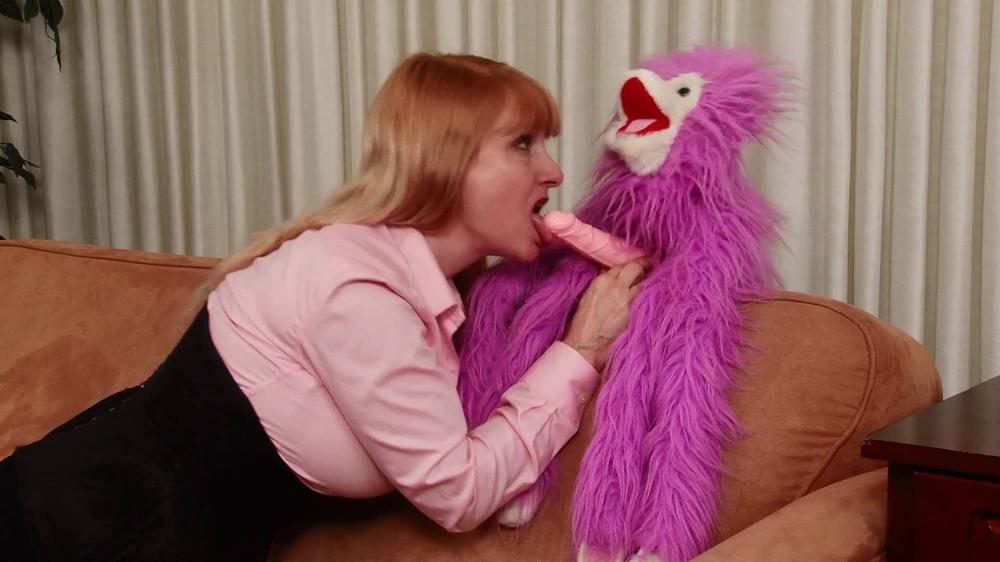 A Gallon Of Jizz - Bukkake-Fantasy Blowjob - Foul-Mouthed Puppet Humiliates Lorelei