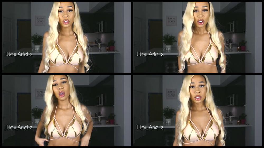 Wowarielle Golden Bikini Goddess Manyvids