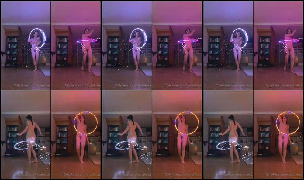 Ravenivee 24 09 2020 955599812 Back Into Hula Hooping I Love Hooping With My Led Hoop It S Magical Song Random