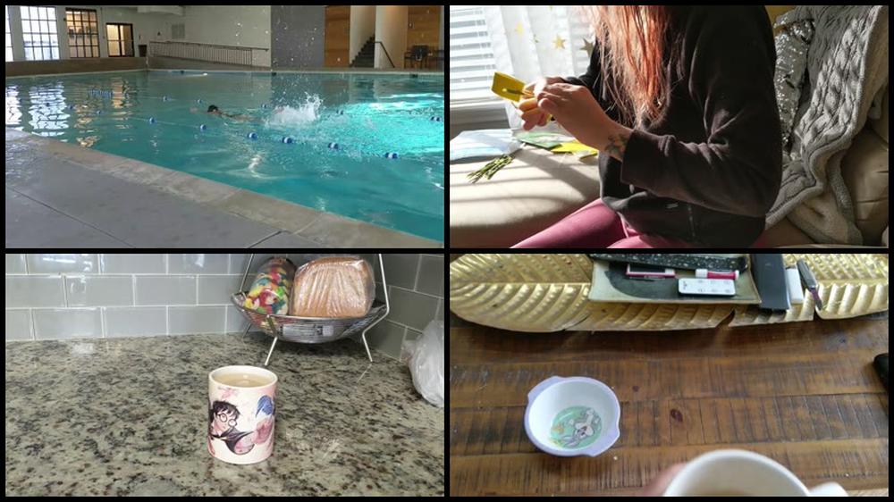 Caraday   First Vlog  Swimming  Jawa Cookies   Ado   Manyvids