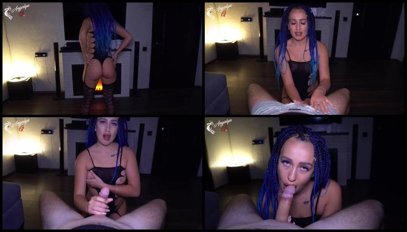 Hot Babe Gets A Lot Of Facial Cum Pov