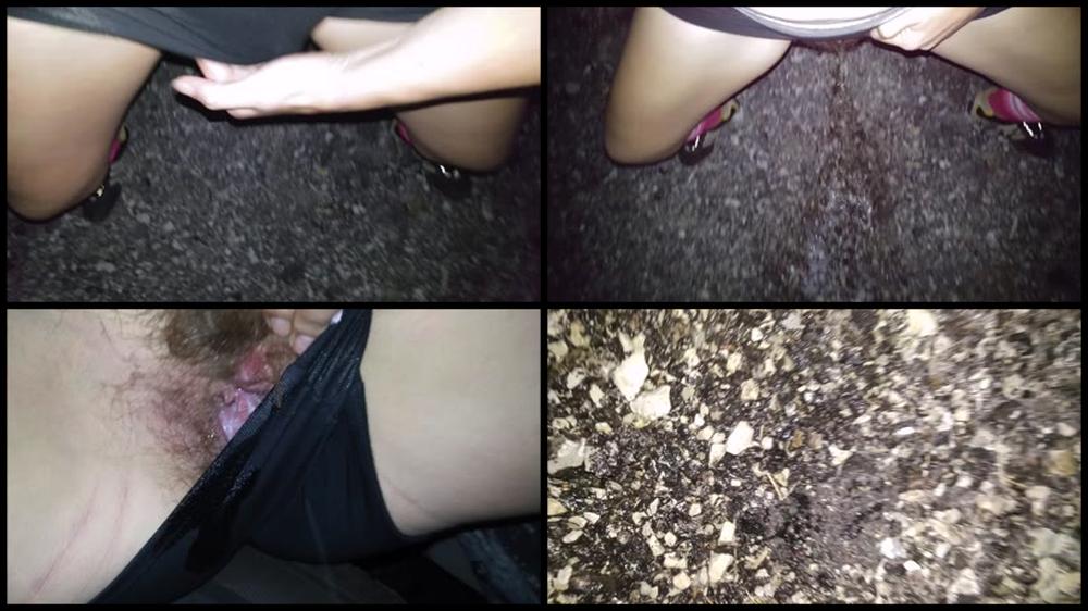 Candiecane Music Fest Parking Lot Pavement Pissing