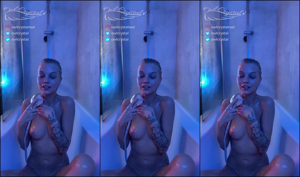 Let's go to the shower with me - OwlCrystal