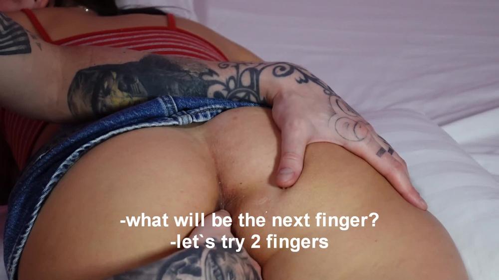 Medical student cums from first anal sex