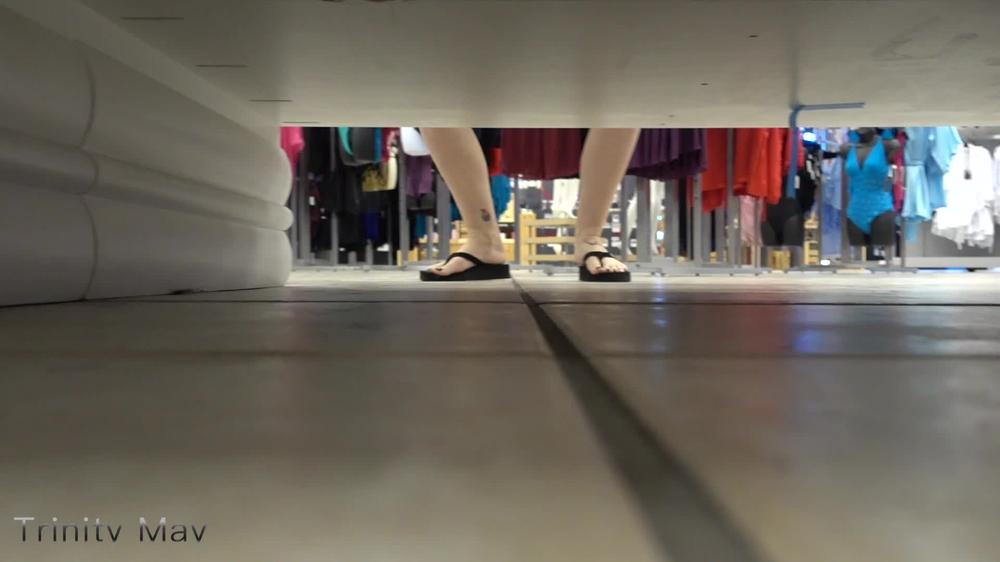 Flashing In The Sex Toy Store