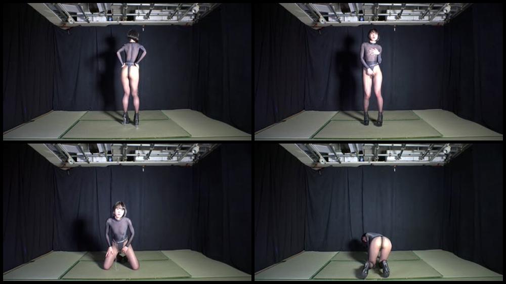 Japansubgirl Transparent Leotard And Pantyhose Strip