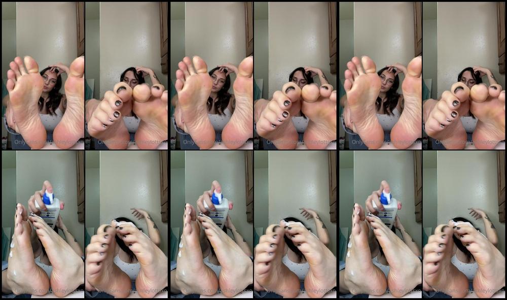 Ashleylottsxo 04 12 2021 2292809161 Lotion On My Feeeeet