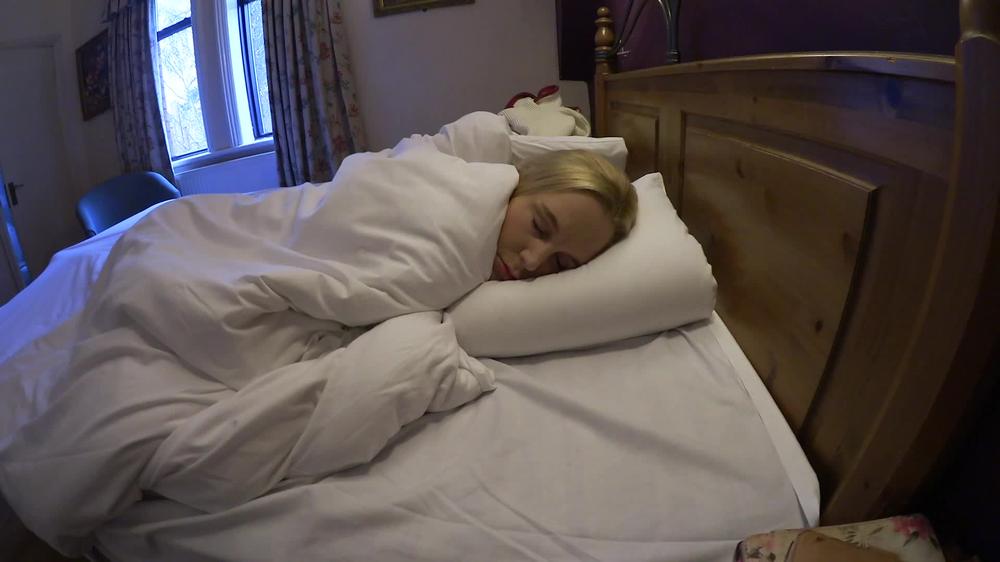 Ariel Anderssen Sleepy Post Travel Nap