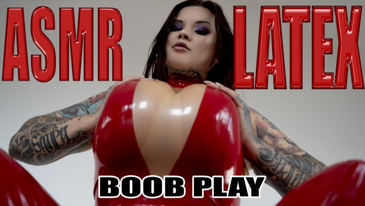 Sabiendemonia Asmr Latex Boob Play