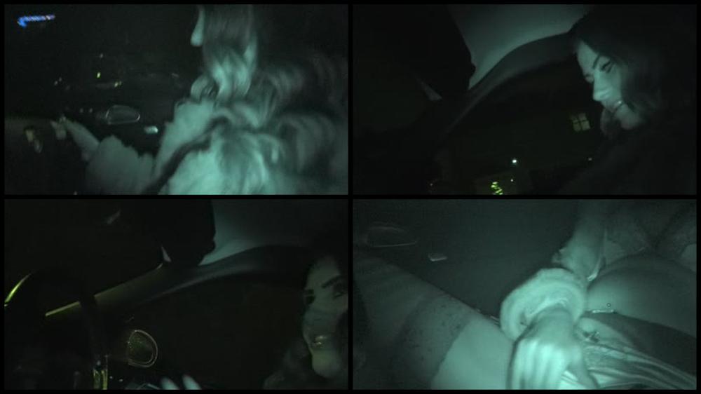 Brook Logan Outdoor Finger Fucking In My Porsche