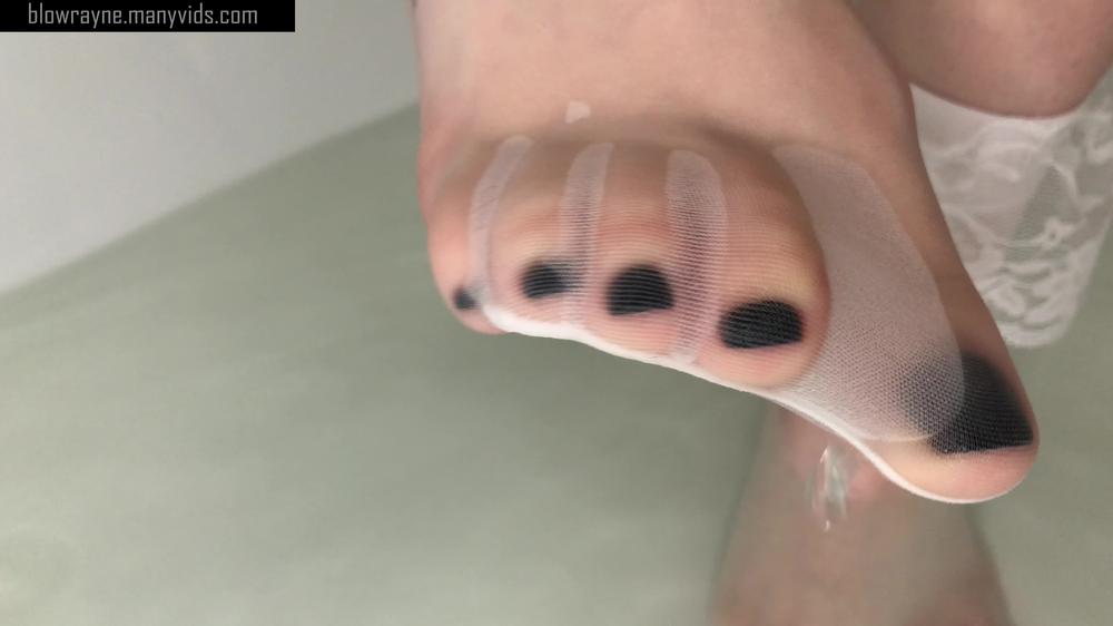 Wet Socks Feet Worship Custom