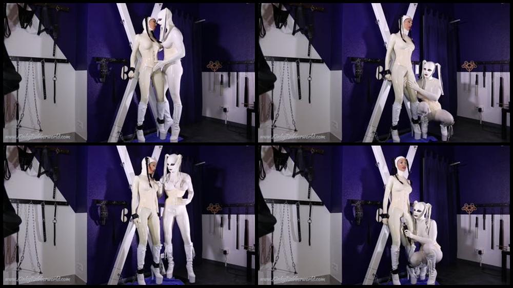 White Rubberdolls On The Cross