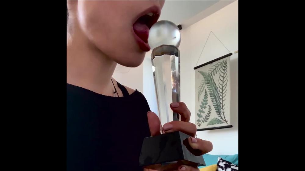 LaraJuicy MASTURBATING ON SET OF COMMERCIAL