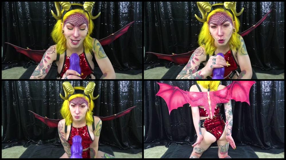 Cattie Fuck N Fill Dragons Warm Wet Cave Fantasy Creampie