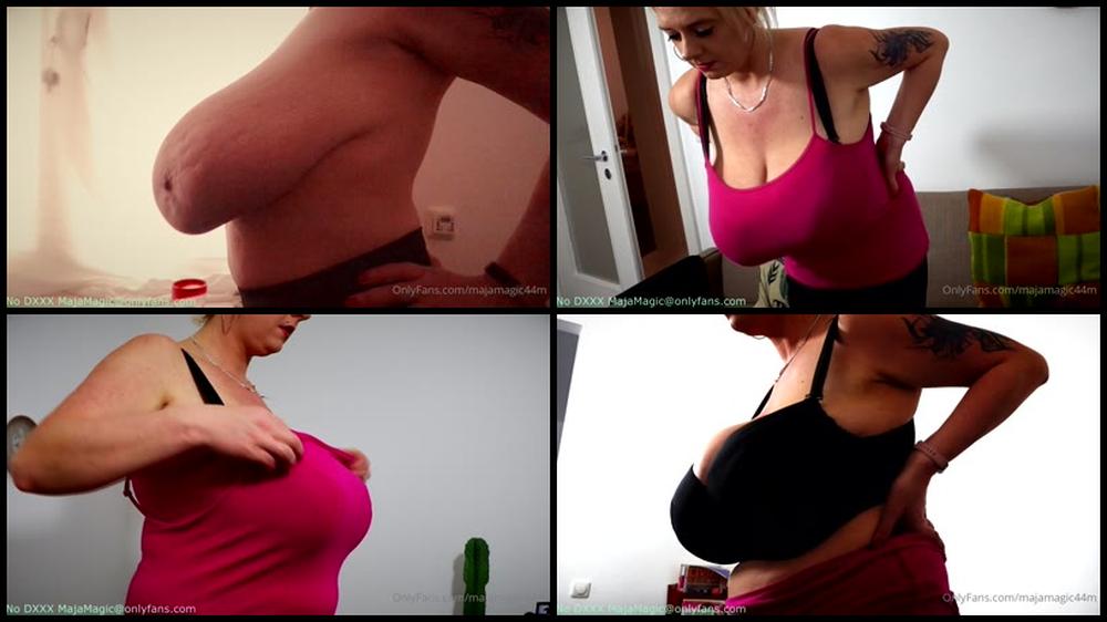 Majamagic44M 30 08 2021 2206233805 Big Boobs In A Small Bra And Tight Top U55027408