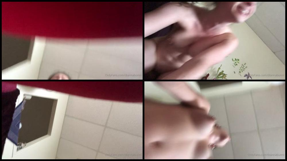 Diannabunni 04 08 2020 647647761 A Cute Little Butt Jiggle On The Balcony And Very Very Poorly Filmed Sex Clip But It S S