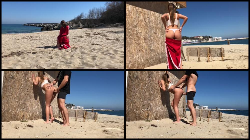 039 Young Beautiful Girl Fucked Me At Beach  Younggcouple 1080P